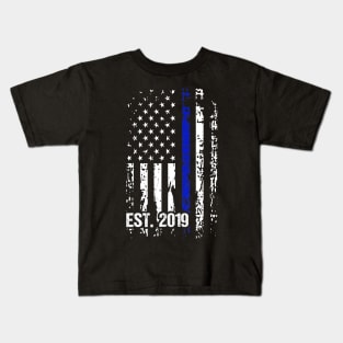 Police Graduation Shirt Police Academy 2019 Exam Gift Kids T-Shirt